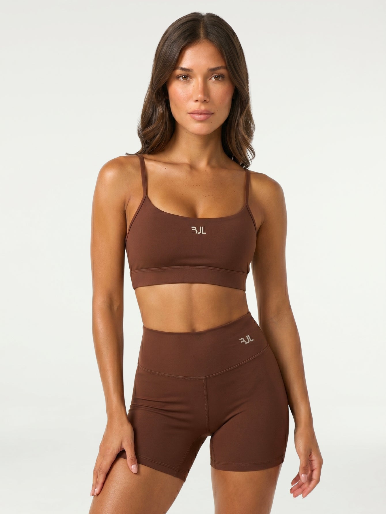 Conjunto Short + Top Essentials | Coffee