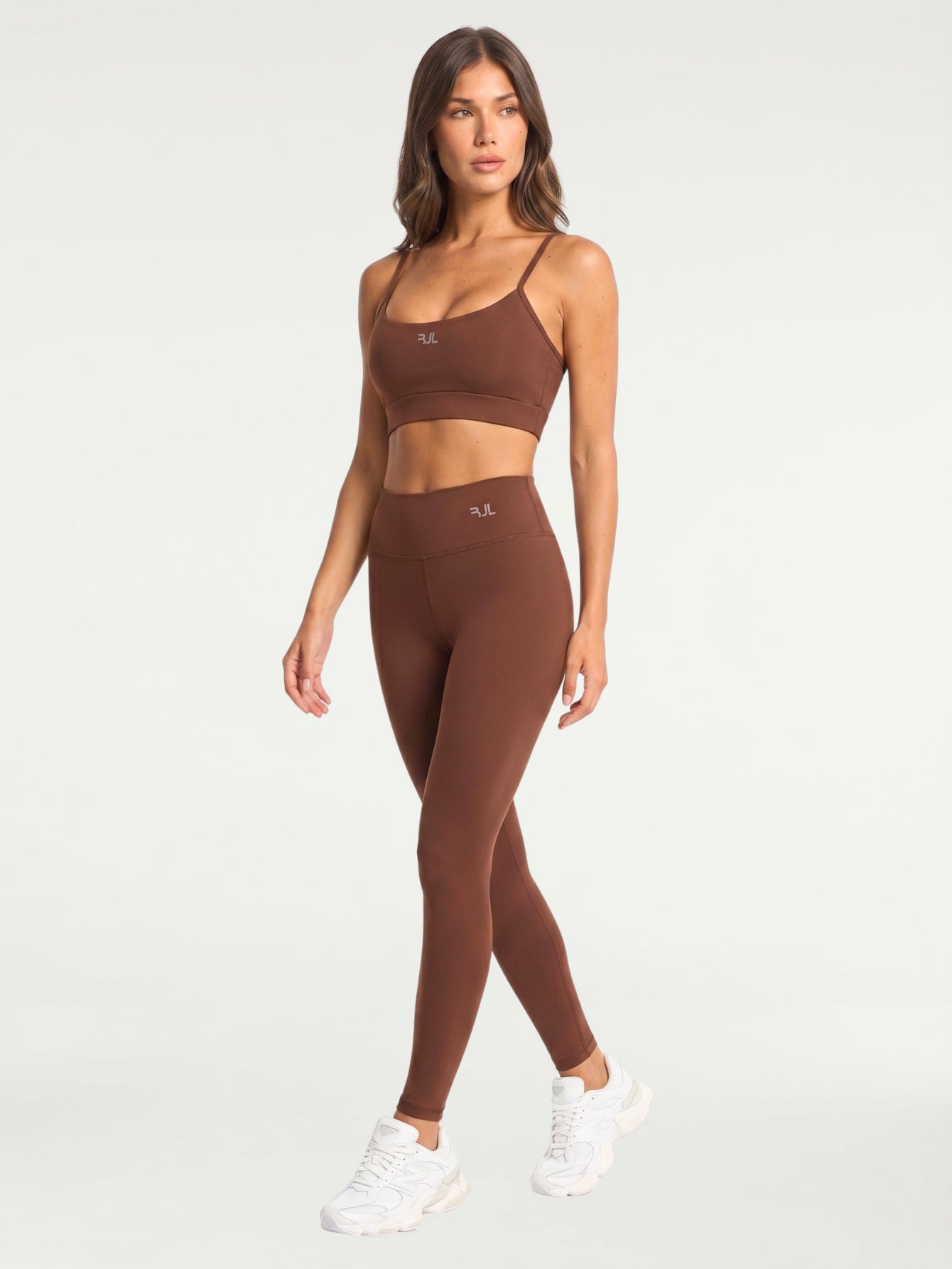 Conjunto Legging + Top Essentials | Coffee