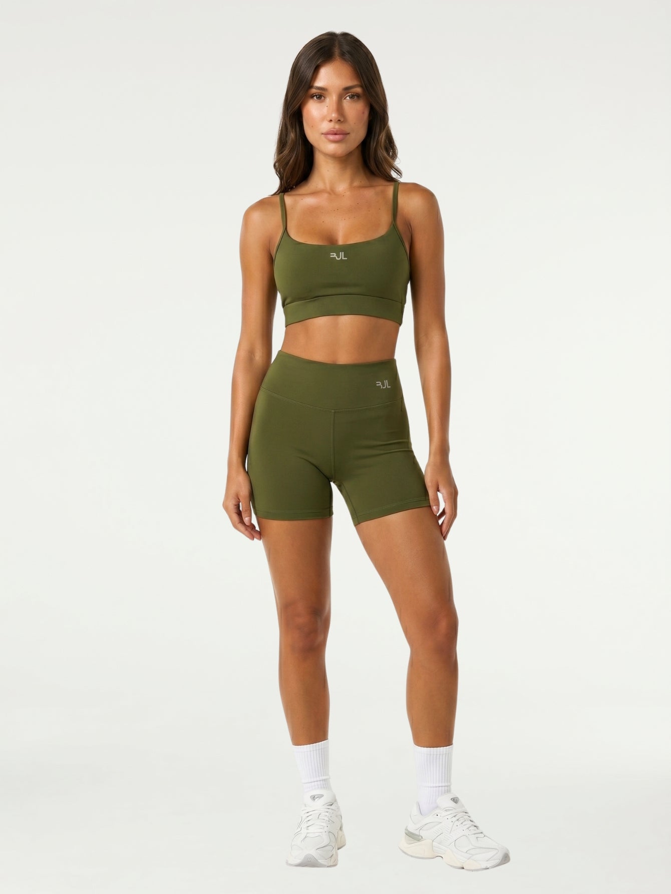 Conjunto Short + Top Essentials | Verde Militar