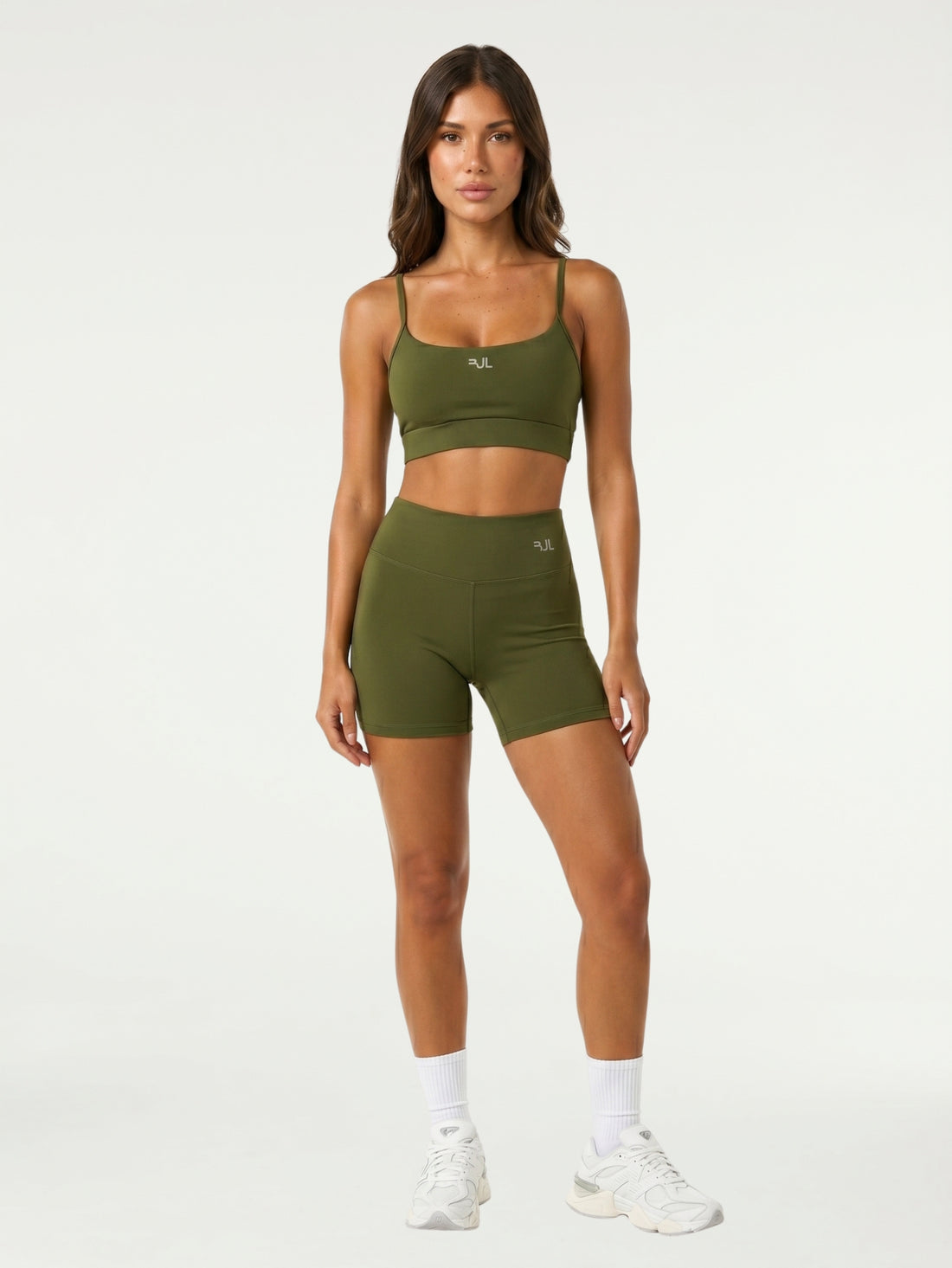 Conjunto Short + Top Essentials | Verde Militar