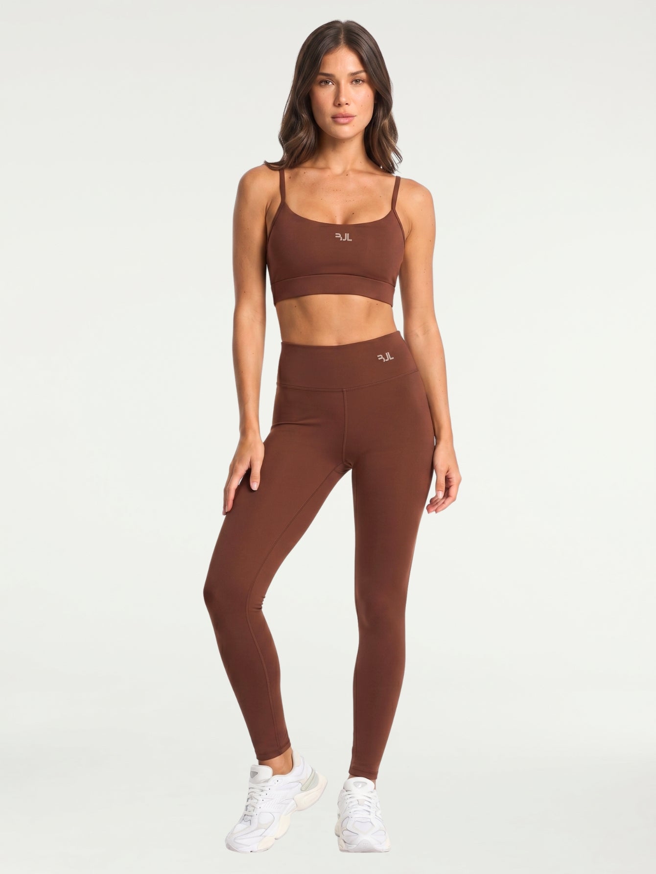 Conjunto Legging + Top Essentials | Coffee