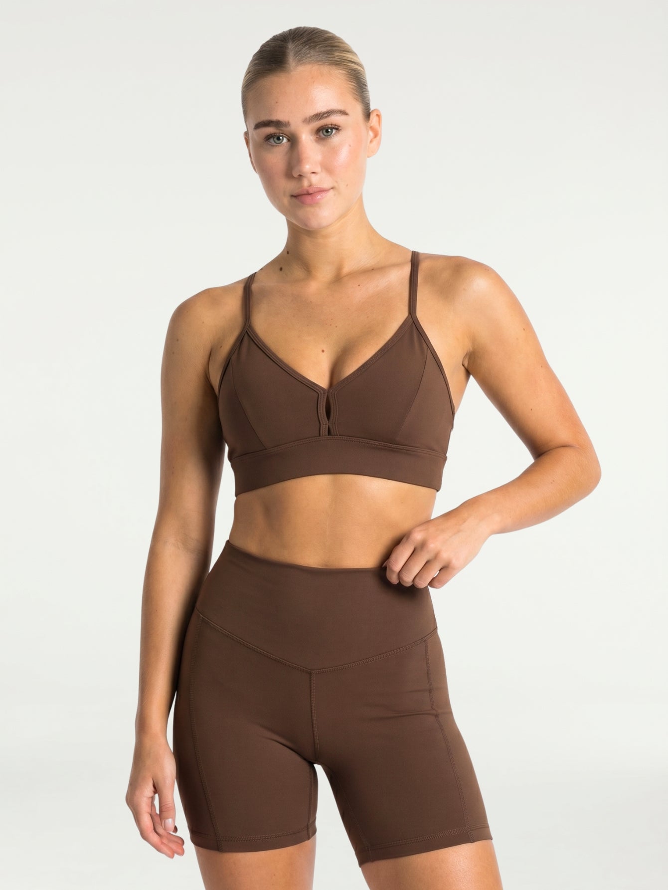 Short com Bolso Move | Coffee
