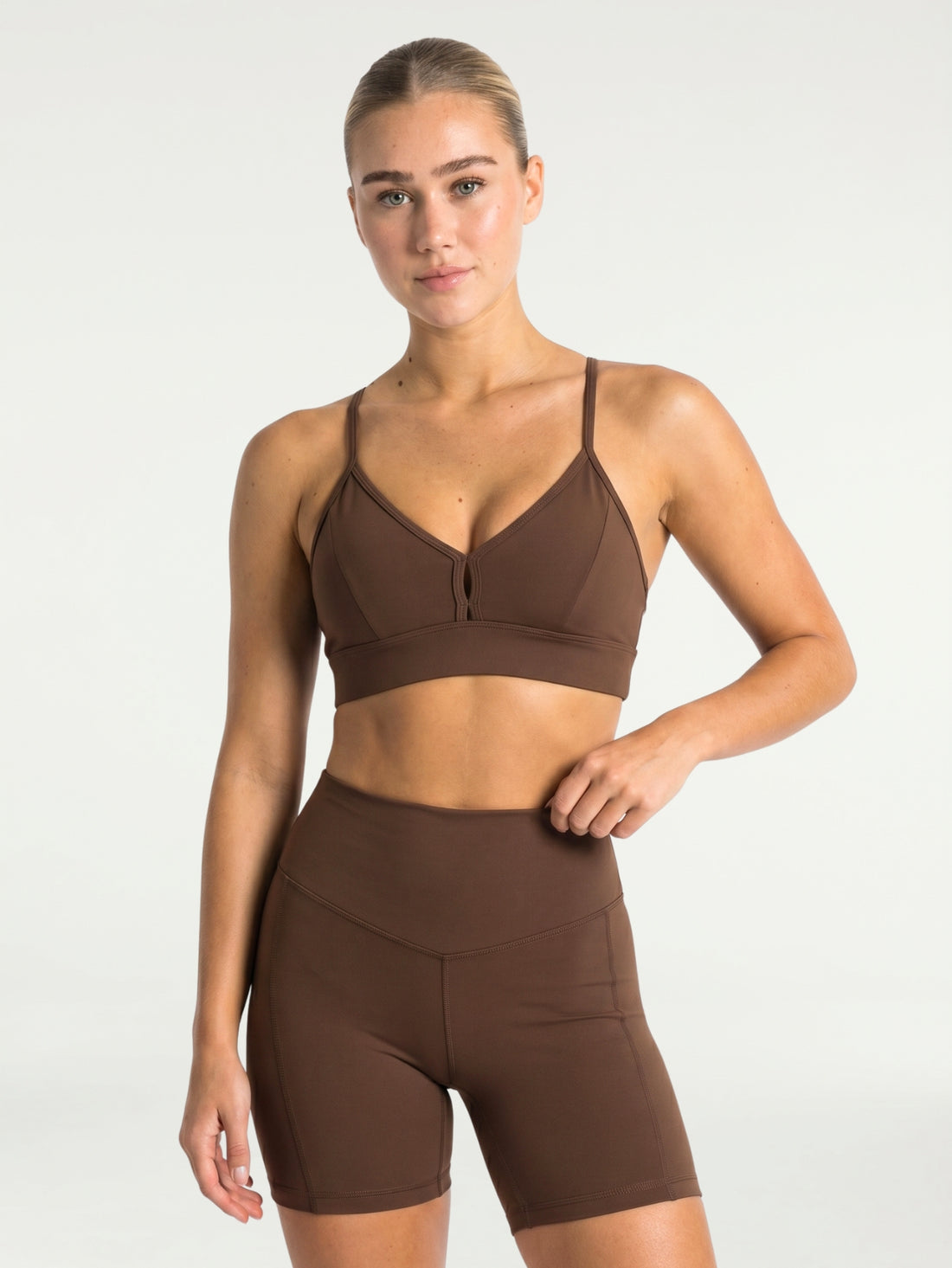 Short com Bolso Move | Coffee