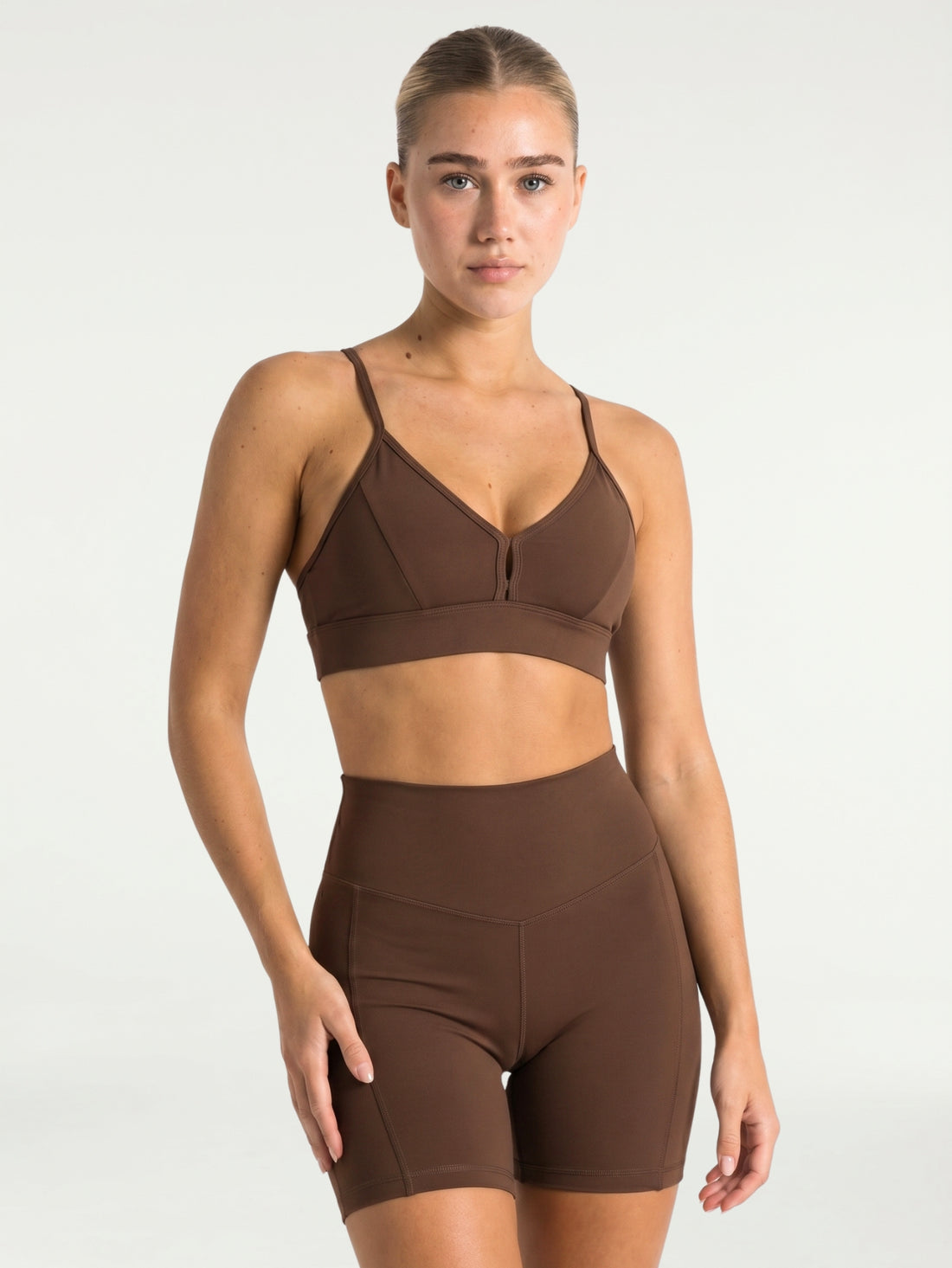 Short com Bolso Move | Coffee