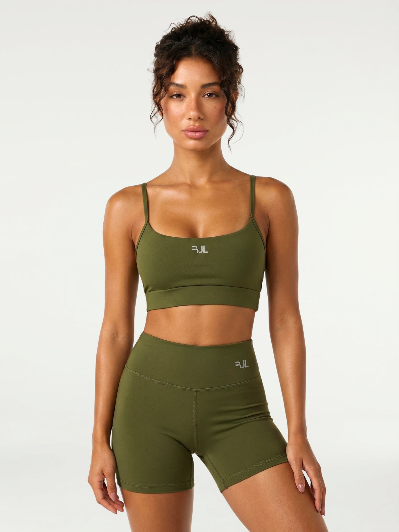 Conjunto Short + Top Essentials | Verde Militar