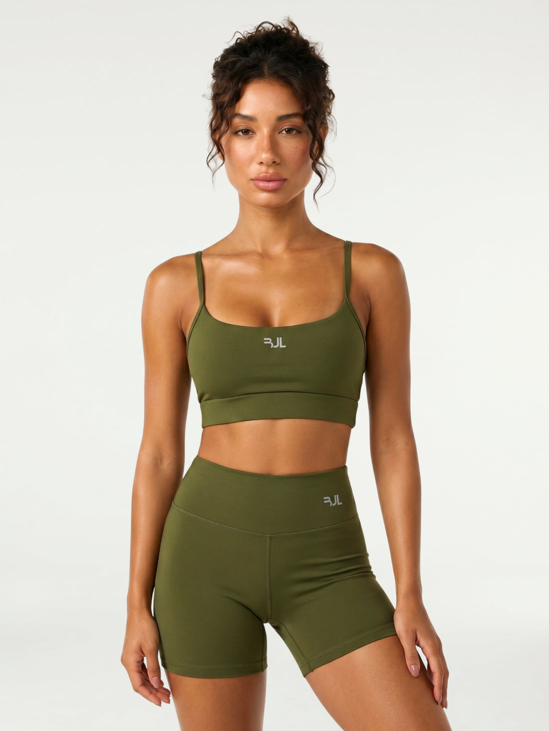 Conjunto Short + Top Essentials | Verde Militar