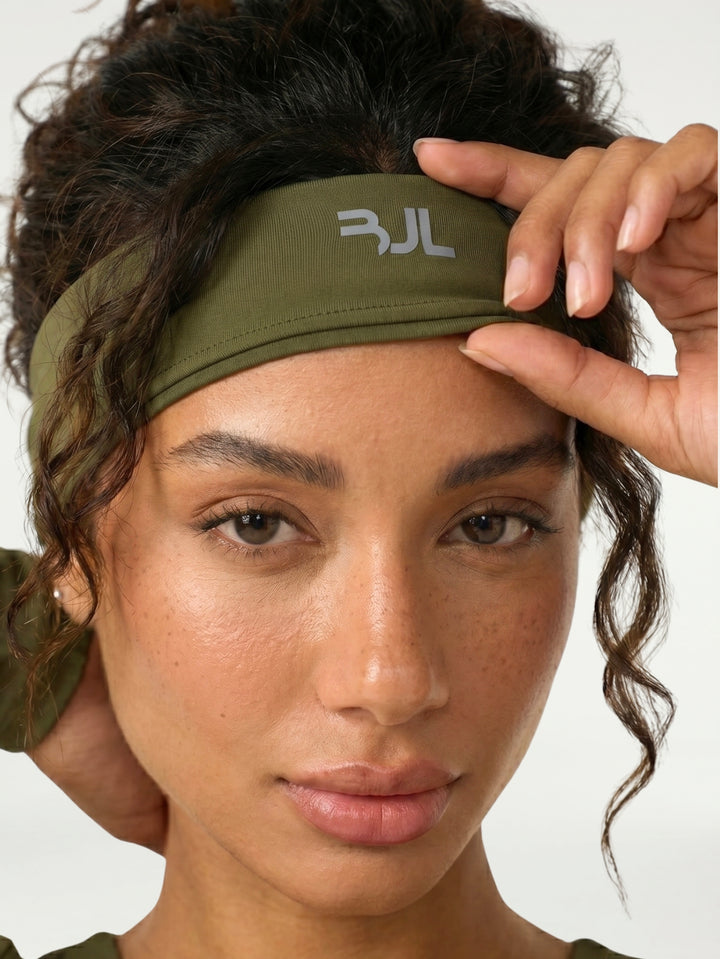Faixa de Cabelo Essentials | Verde Militar