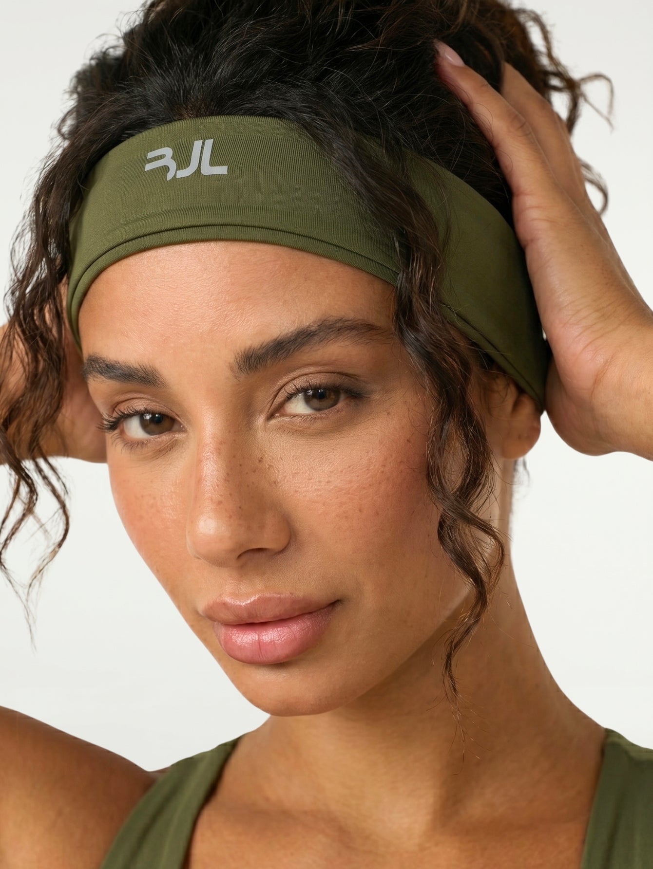 Faixa de Cabelo Essentials | Verde Militar