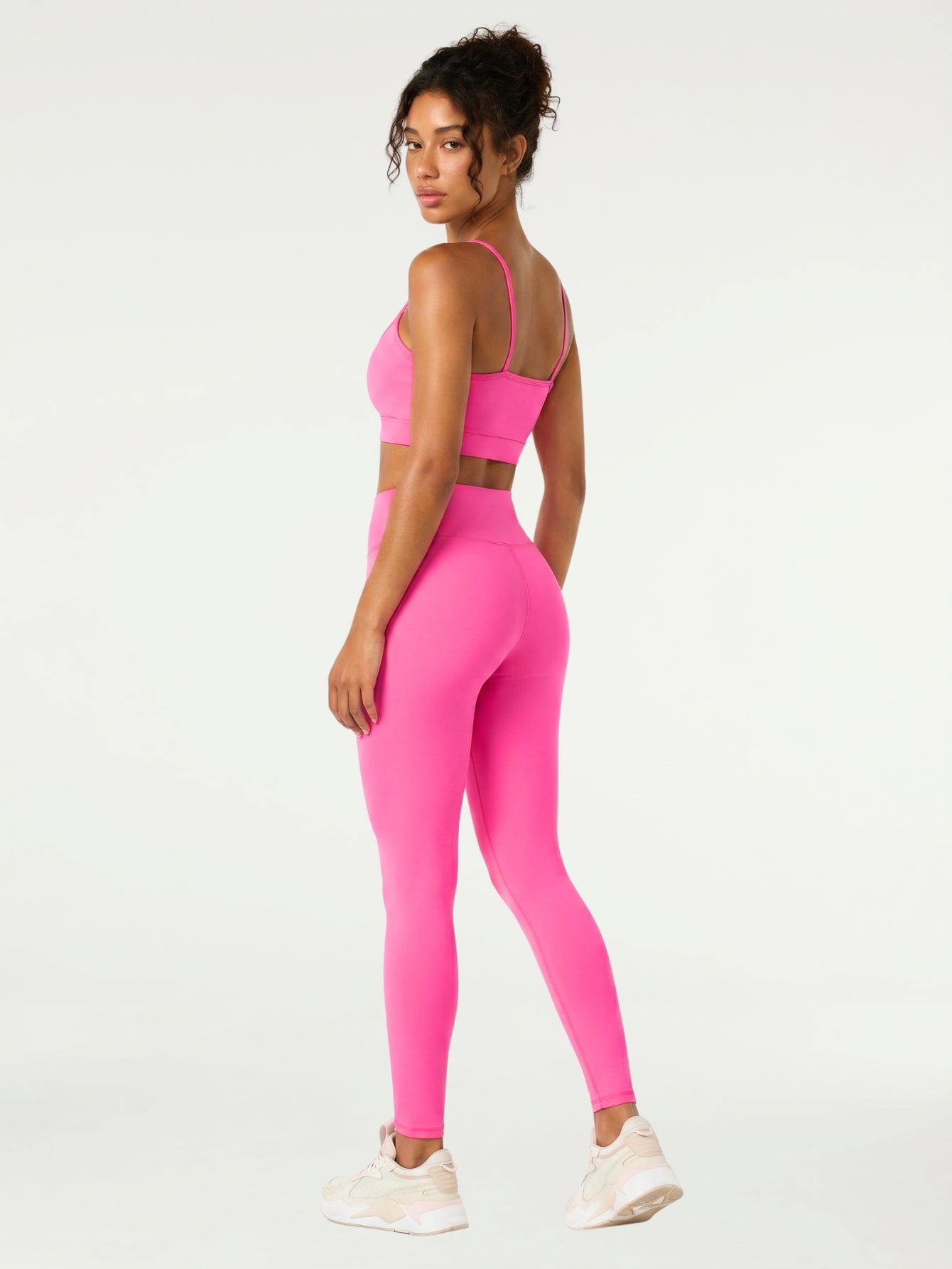 Conjunto Legging + Top Essentials | Pink