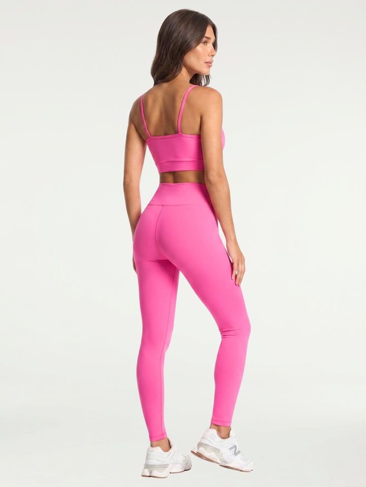 Conjunto Legging + Top Essentials | Pink