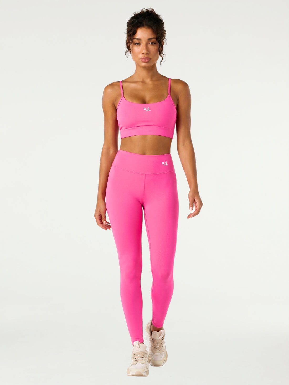 Conjunto Legging + Top Essentials | Pink