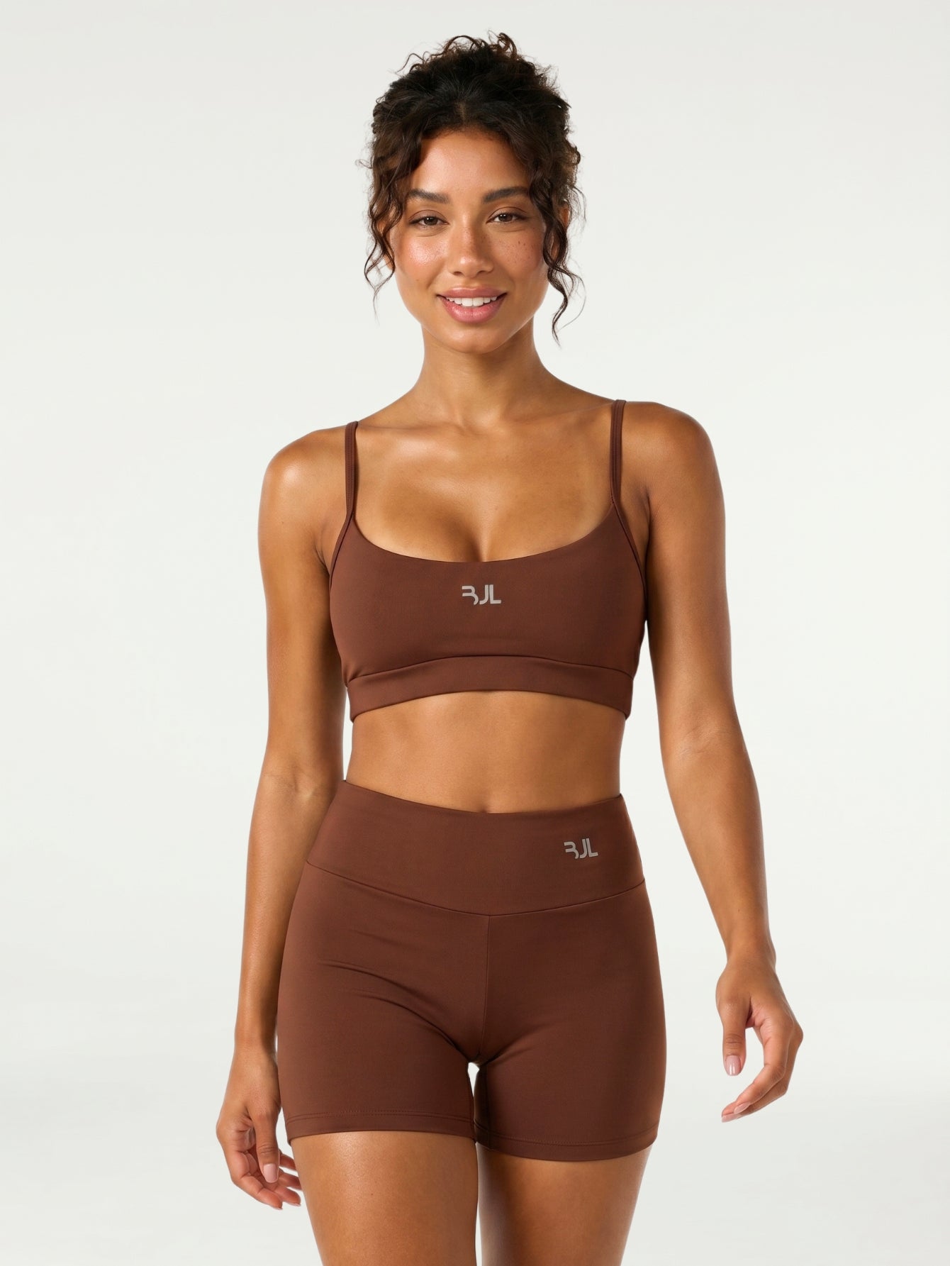 Conjunto Short + Top Essentials | Coffee