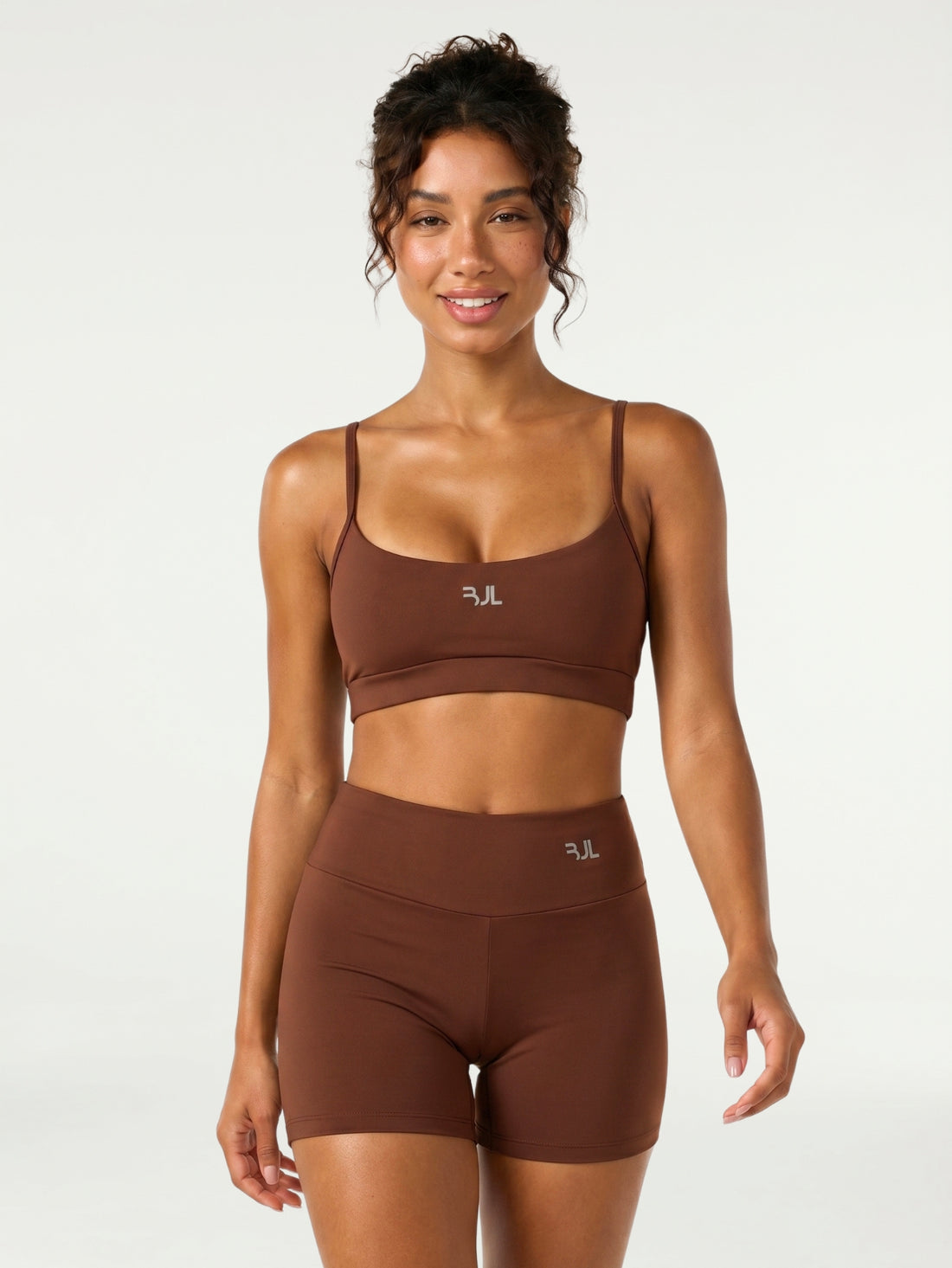 Conjunto Short + Top Essentials | Coffee