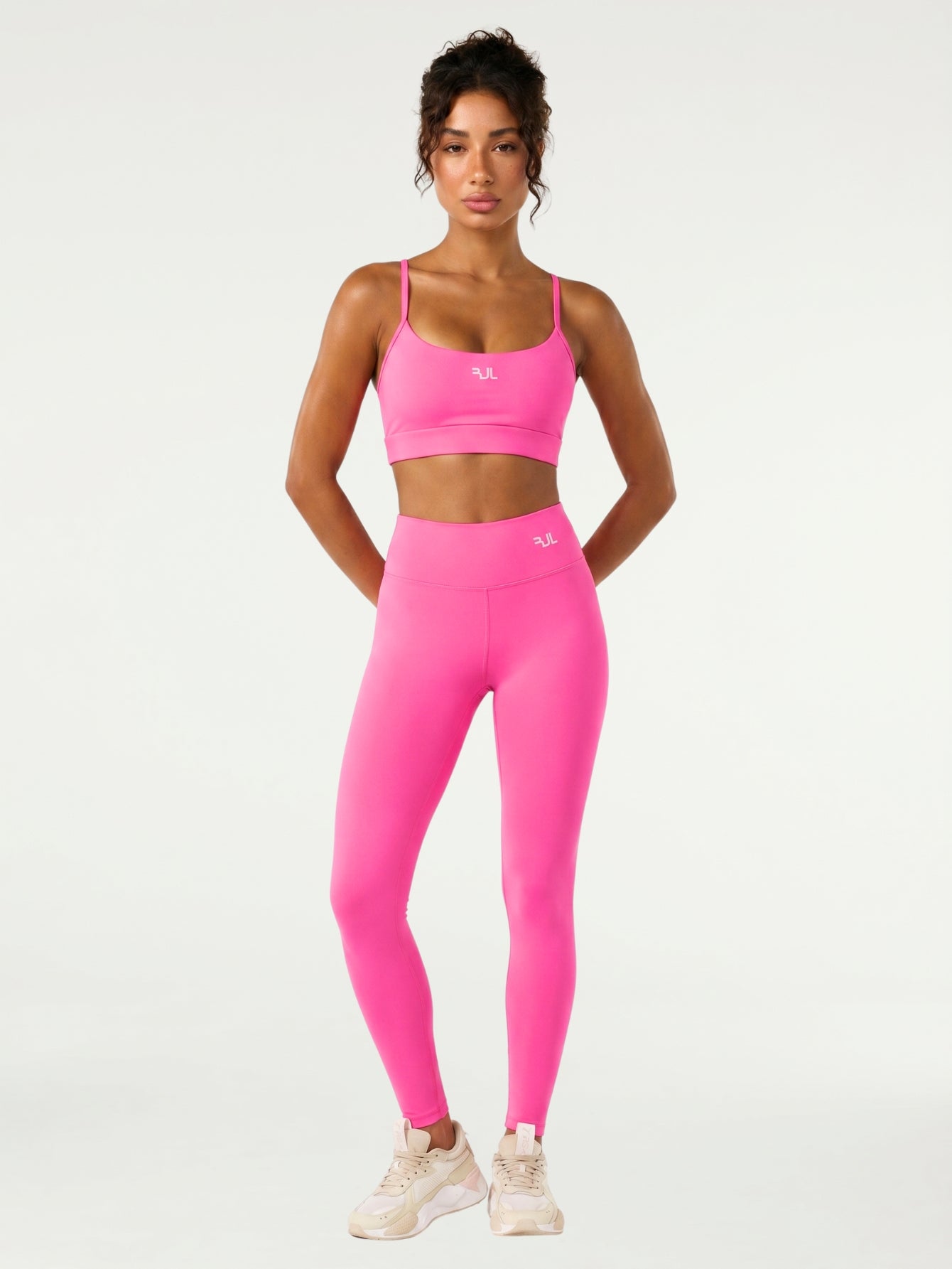 Conjunto Legging + Top Essentials | Pink
