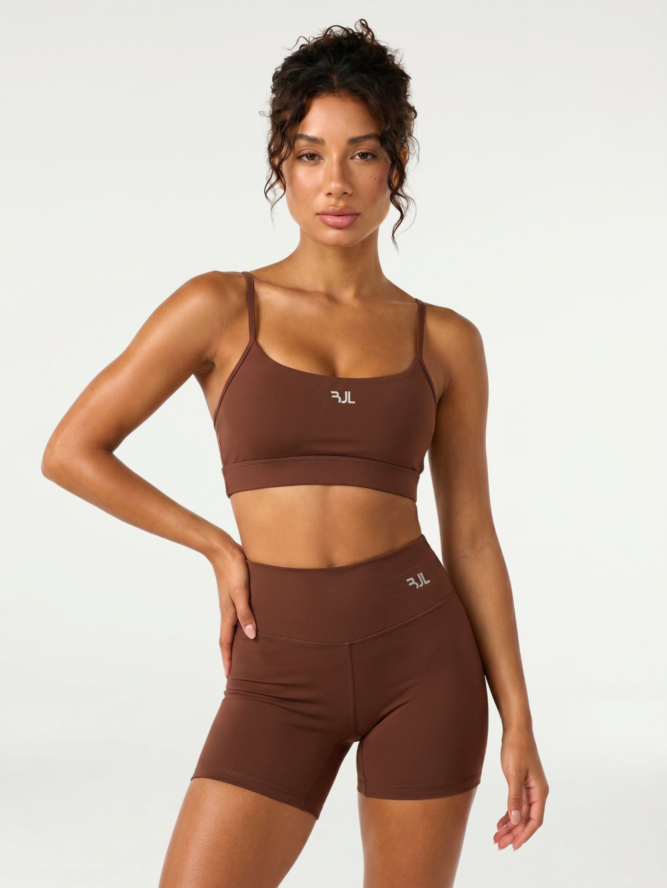 Conjunto Short + Top Essentials | Coffee