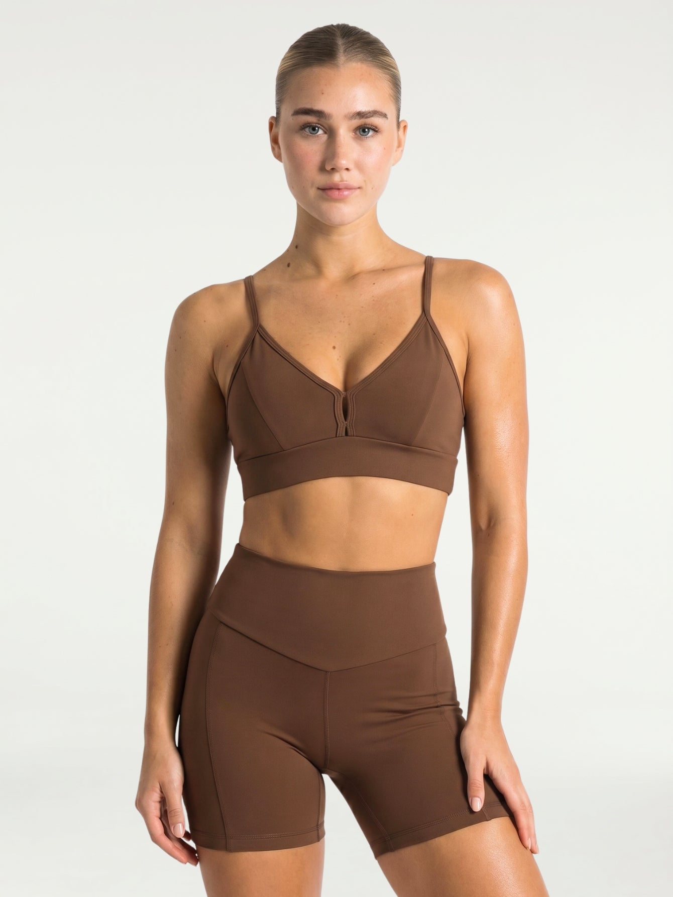 Short com Bolso Move | Coffee
