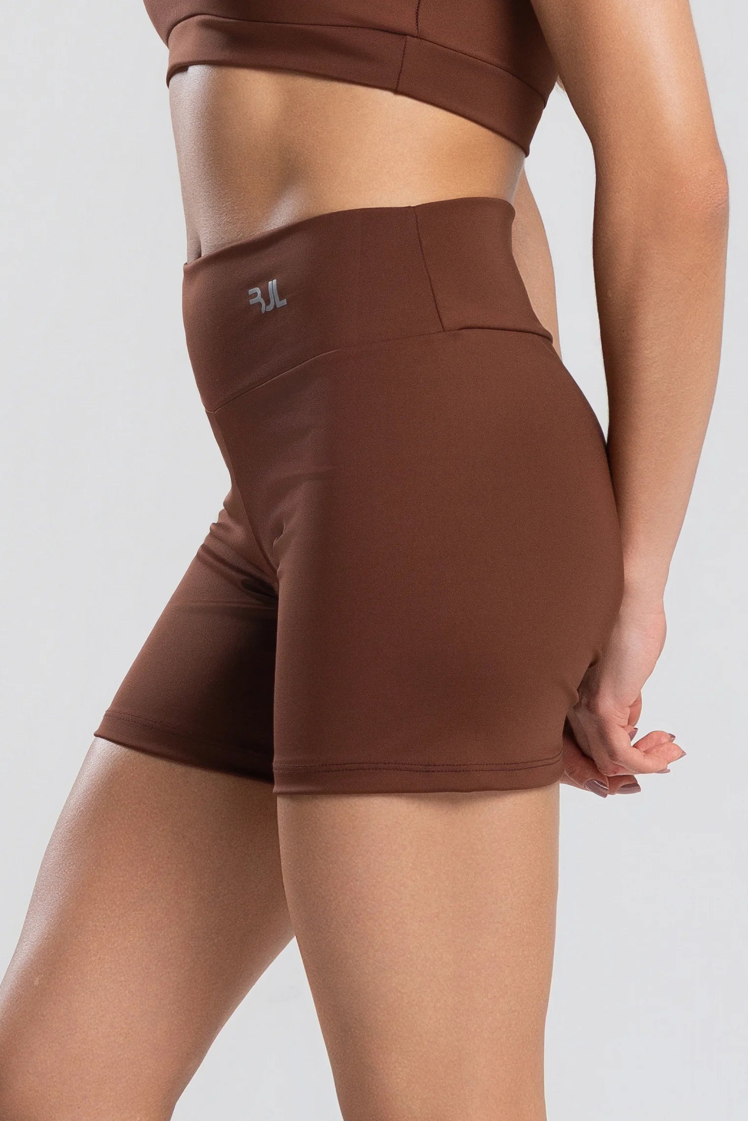 Conjunto Short + Top Essentials | Coffee