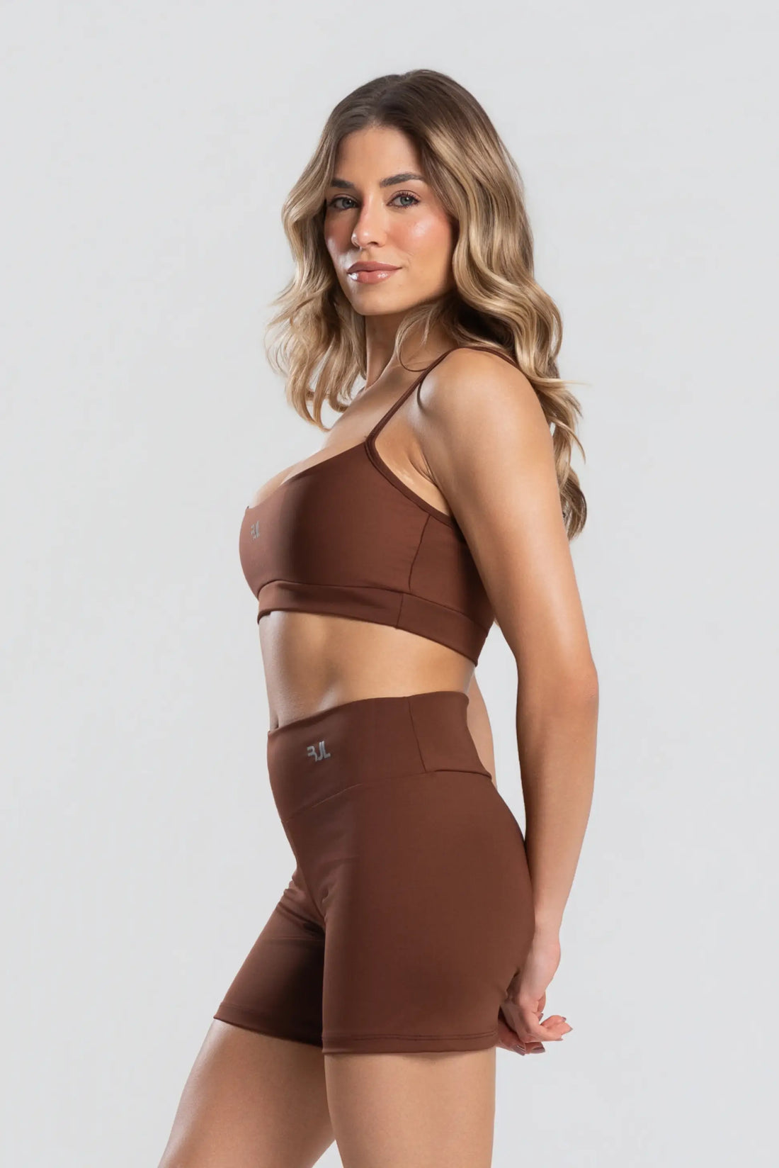 Conjunto Short + Top Essentials | Coffee