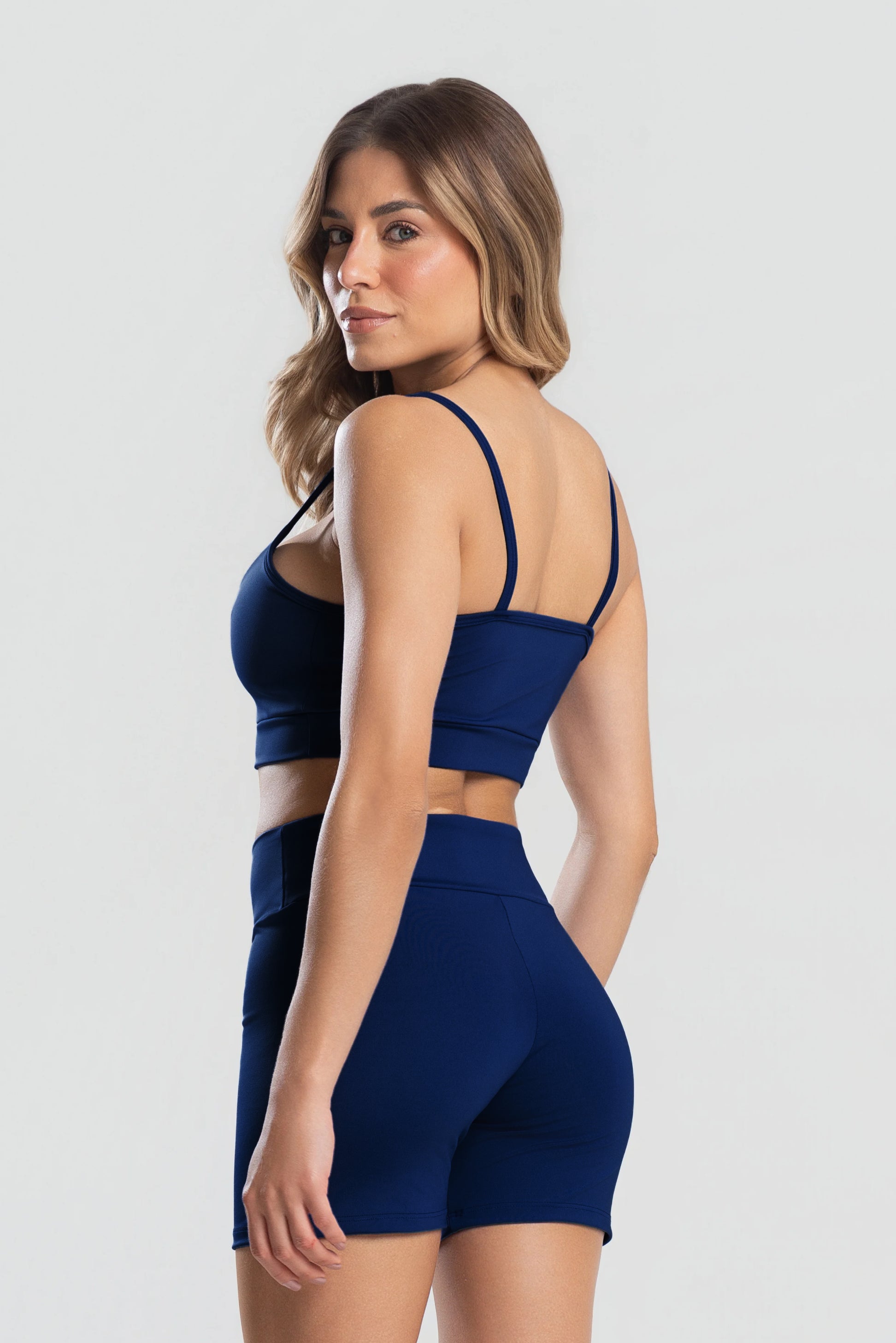 Conjunto Short + Top Essentials | Azul