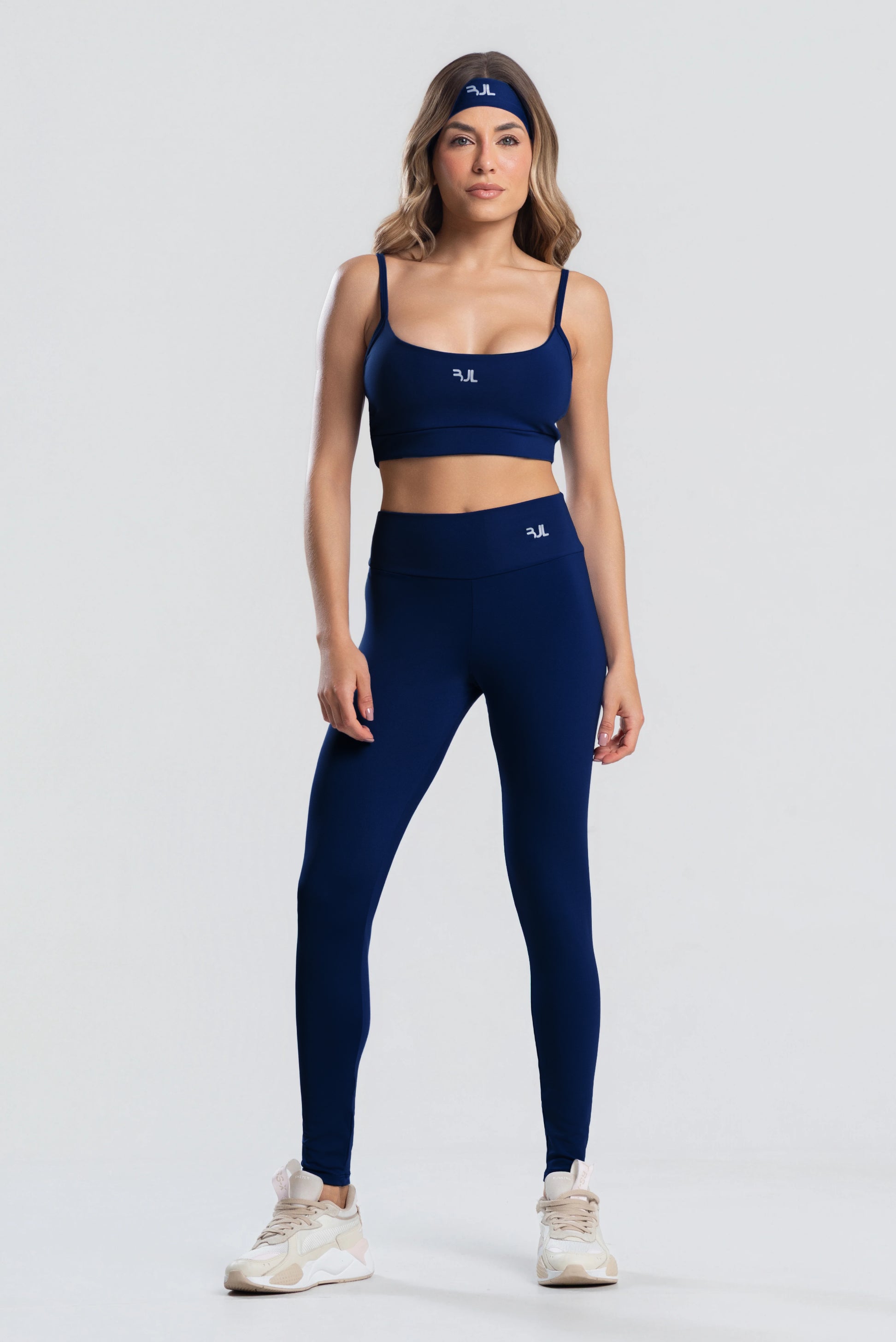 Conjunto Legging + Top Essentials | Azul