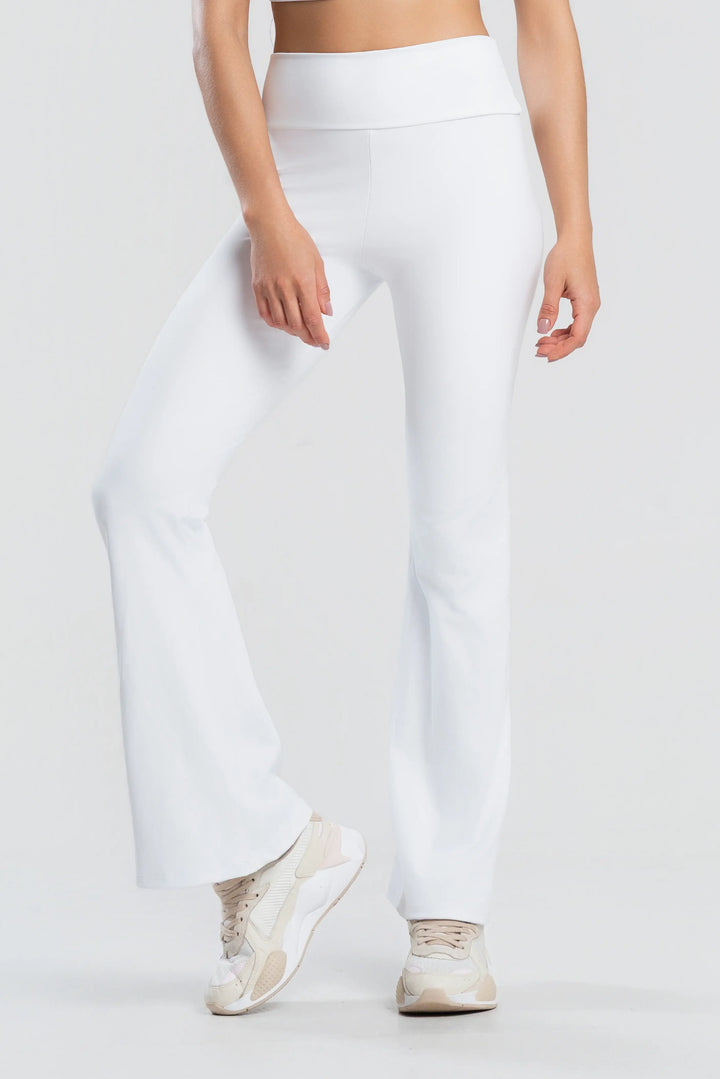 Legging Flare Essentials | Branco