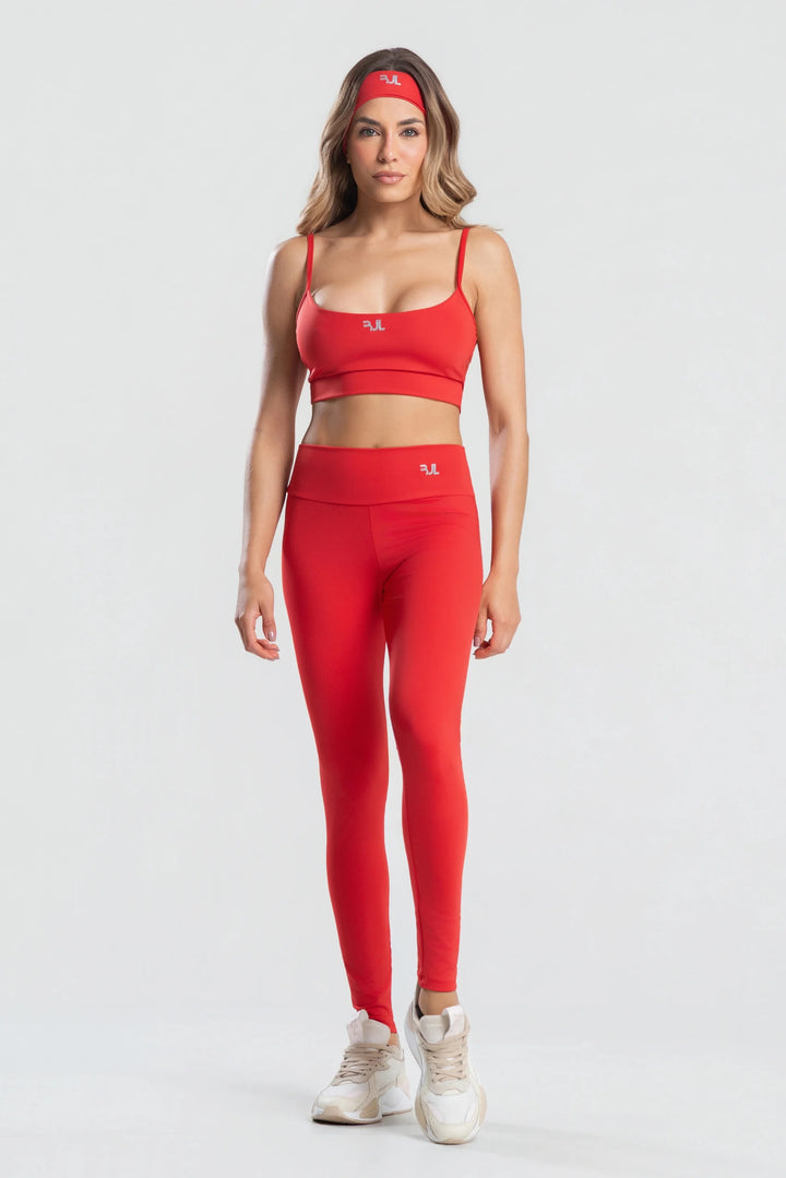 Conjunto Legging + Top Essentials | Vermelho